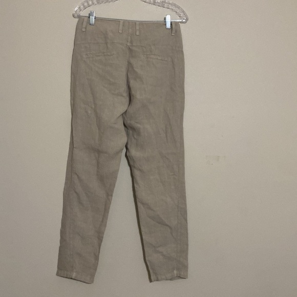 Transit par such Tan Pants trouser women 2 linen casual lagenlook vacation beach - Picture 2 of 10